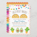 Search for taco baby shower invitations Twins
