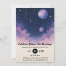 Search for night sky birthday invitations Galaxy
