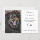 Search for photo memorial invitations Blue