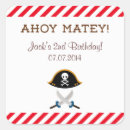 Search for pirate thank you stickers Party