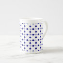 Recherche de points bleus tasses Motif