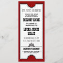 Search for theatre wedding invitations Movie ticket