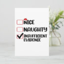 Search for naughty or nice christmas invitations Funny
