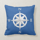 Recherche de rose de boussole coussins Nautique