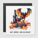 Search for fall halloween invitations Bat