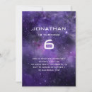 Search for cosmic birthday invitations Outer space birthday