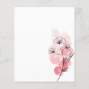 Search for wildflower stationery paper Simple