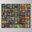 Recherche de vintage comic posters Motif