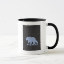 Search for bear silhouette mugs Black