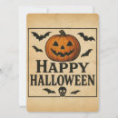 Search for bat 7x5 invitations Spooky