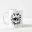 Search for 40th birthday mugs 1984