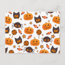 Search for halloween patterns postcards Spiders