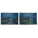 Search for vincent van gogh pillowcases Blue