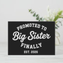 Search for big sister invitations Pregnancy