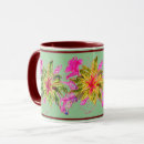 Search for flower bouquet mugs Green
