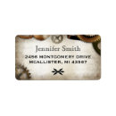 Search for flourish return address labels Distressed