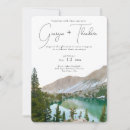 Recherche de alpin mariage invitations Montagne