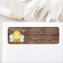 Search for honeycomb return address labels Rustic