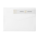 Search for gold glitter confetti return address labels Simple