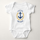 Search for nautical baby clothes Anchor