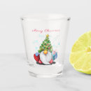 Search for gnome shot glasses Christmas tree