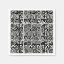 Recherche de motif africain serviettes Géométrique