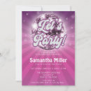 Search for disco graduation invitations announcements Groovy