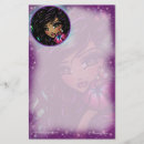 Search for moon and stars stationery paper Purple