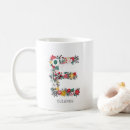 Search for letter i mugs Floral