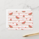 Recherche de pasteque cartes postales Pour elle
