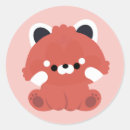 Search for red panda love stickers Animal