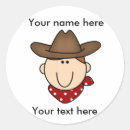 Search for cowboy design stickers Western
