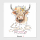 Search for highland cattle stickers Farm animal