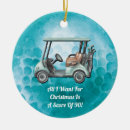 Search for funny golf ornaments Golfer