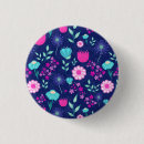 Search for floral leaf pattern buttons Pink
