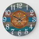 Search for tiki bar clocks Large