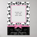 Search for bridal shower photo frame posters Pink