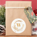 Search for golden stickers Monogrammed