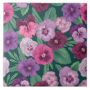 Search for pansy tiles Botanical