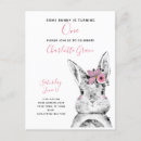 Search for some bunny is turning one invitations Rabbit