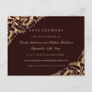 Recherche de burgundy gold save the dates Floral