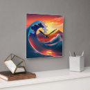 Recherche de vagues horloges Onde japonaise