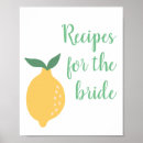 Search for lemon bridal shower posters Citrus