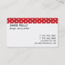 Recherche de polkadots cartes visite Motif