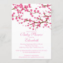Search for cherry blossom baby shower invitations Modern