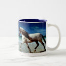 Recherche de chevaux tasses Blanc