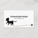 Recherche de refuges cartes visite Animaux de compagnie