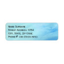Search for rain return address labels Blue