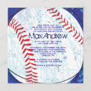 Search for baseball bar bat mitzvah invitations Sports