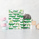 Search for alligator wrapping paper Cute